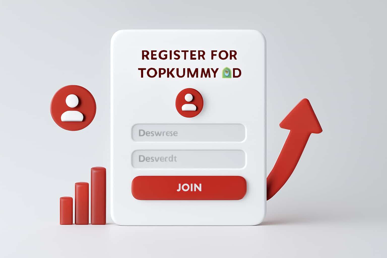 Register for TopRummy ID Interface