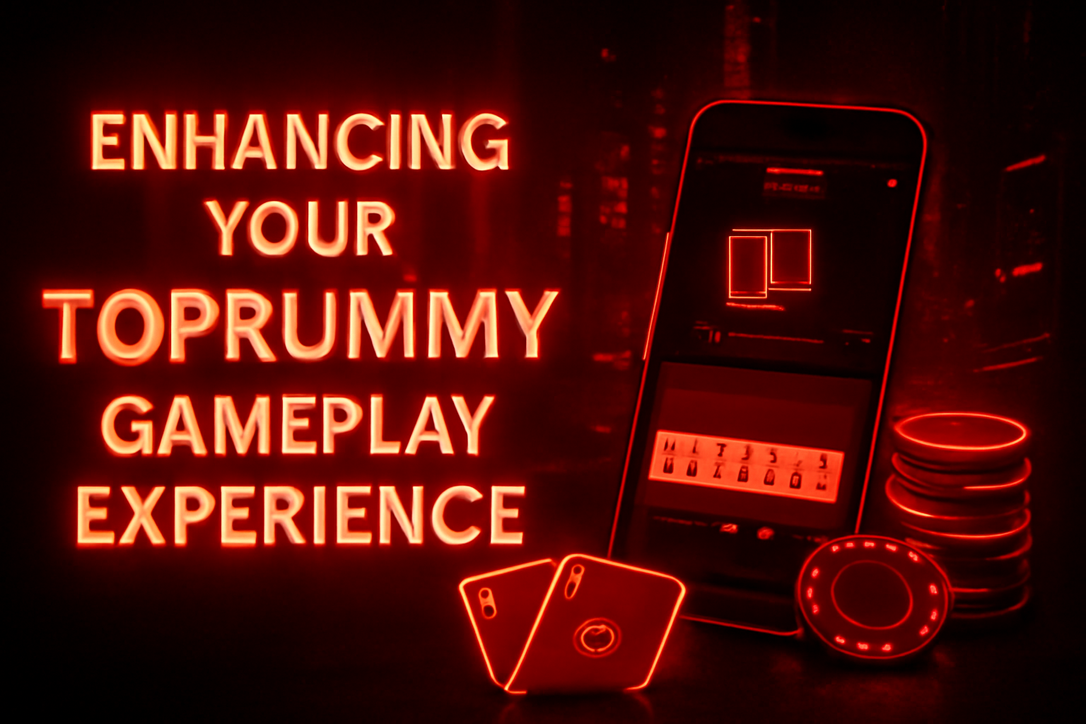 Information scene about TopRummy Android Update Notes with prominent title.