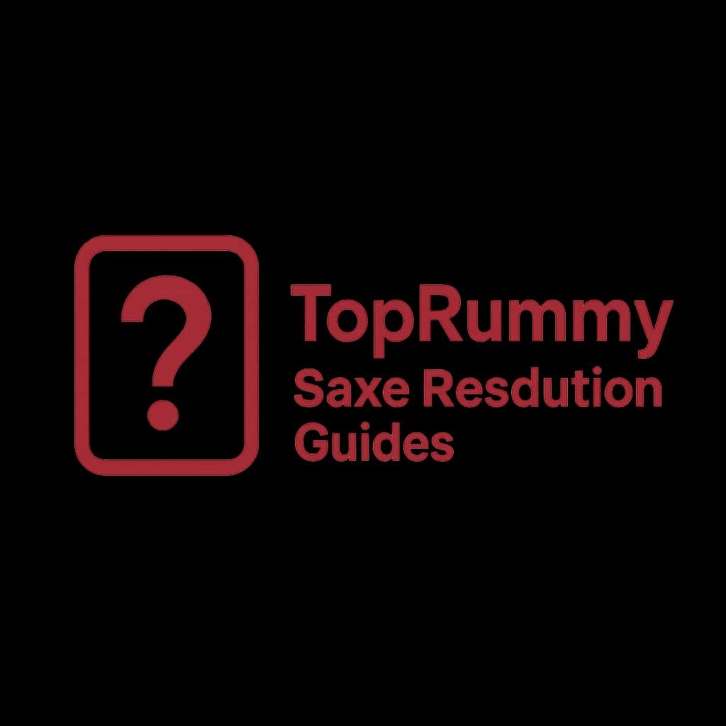 Icon representing TopRummy Issue Resolution Guides