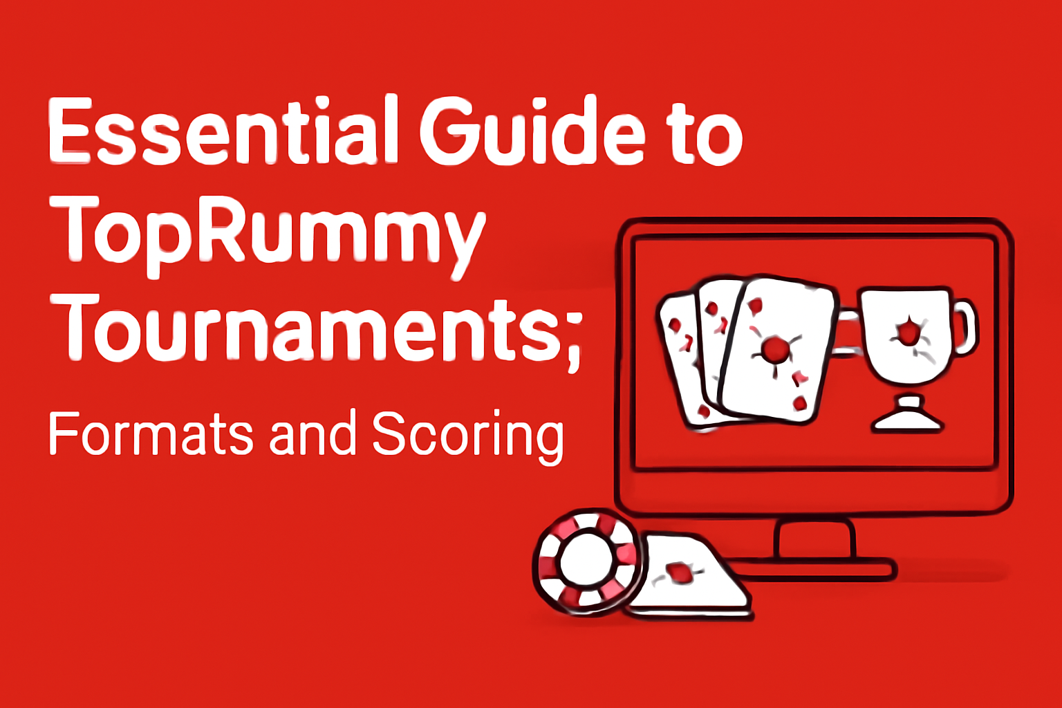 An informational graphic illustrating the requirements for accessing TopRummy.