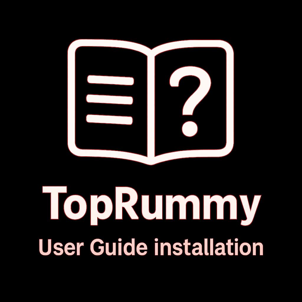 An icon representing the TopRummy User Guide Installation.